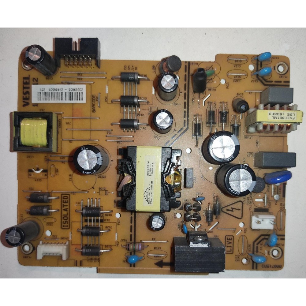 17IPS12, 23269638, VESTEL POWER BOARD.