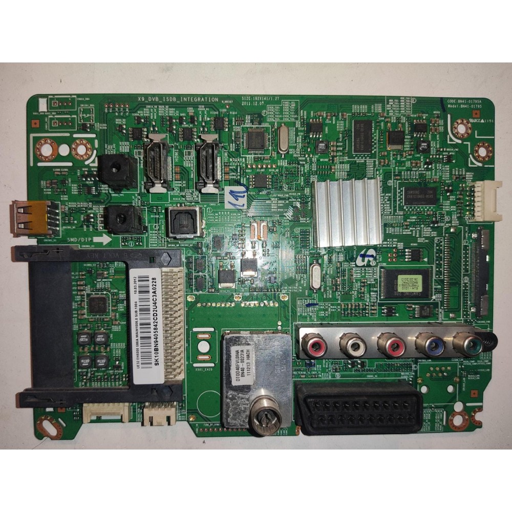 BN41-01795A, BN94-05842C, SAMSUNG MAİN BOARD.