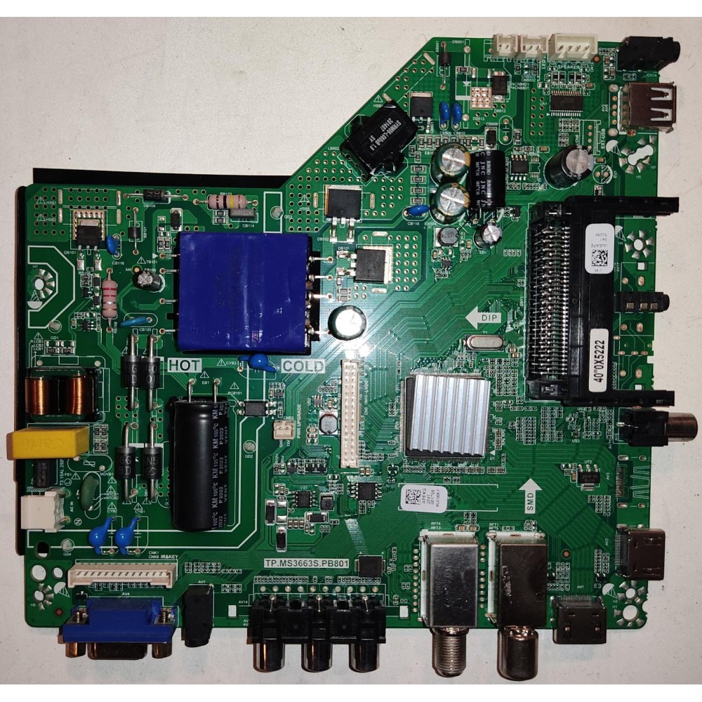 TP.MS3663S.PB801, ARÇELİK MAİN BOARD.