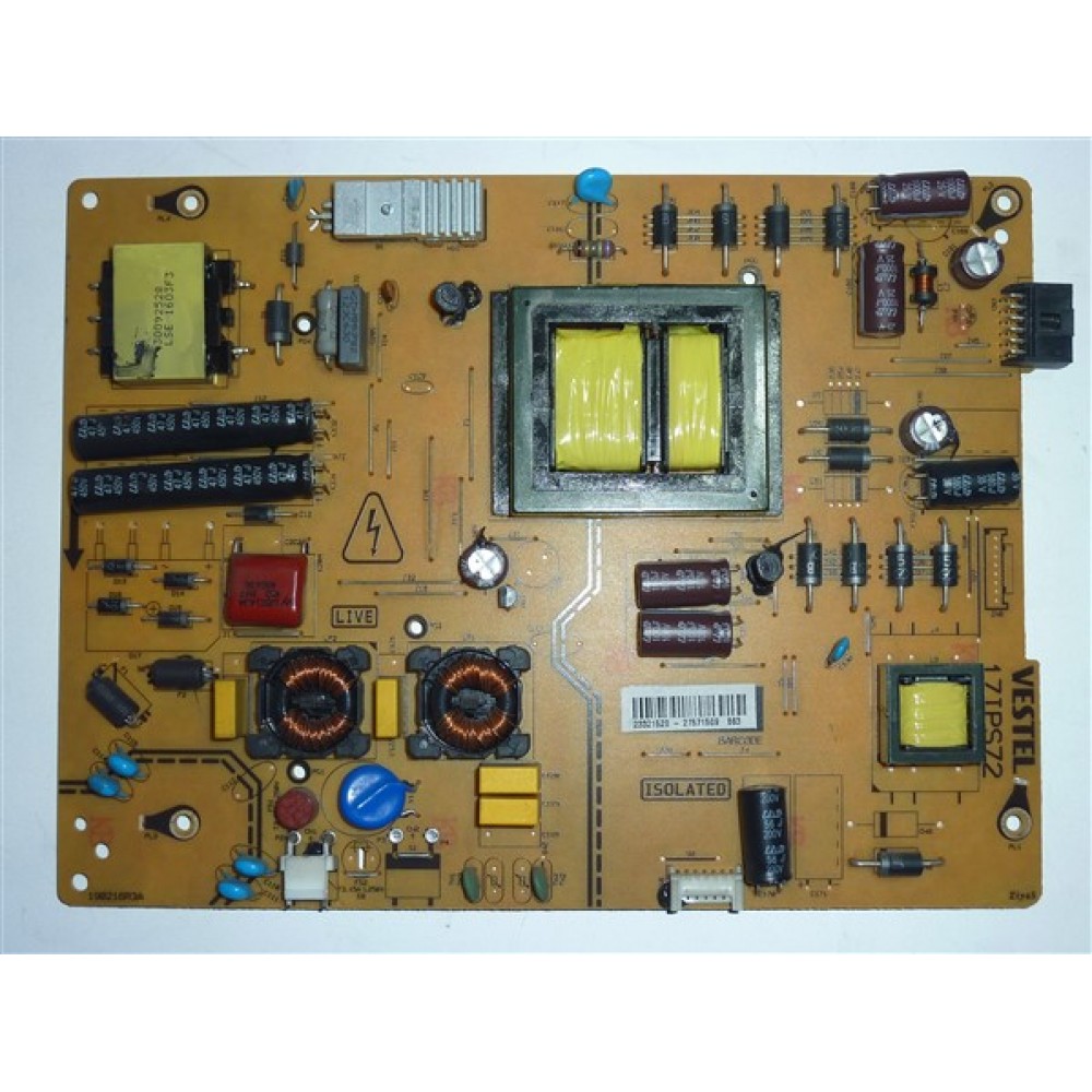 17IPS72, 23321520, VESTEL POWER BOARD.