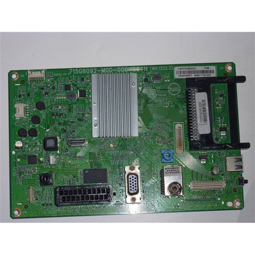 715G6092-M0D-000-004N, 703TQDPL500 PHILIPS MAİN BOARD