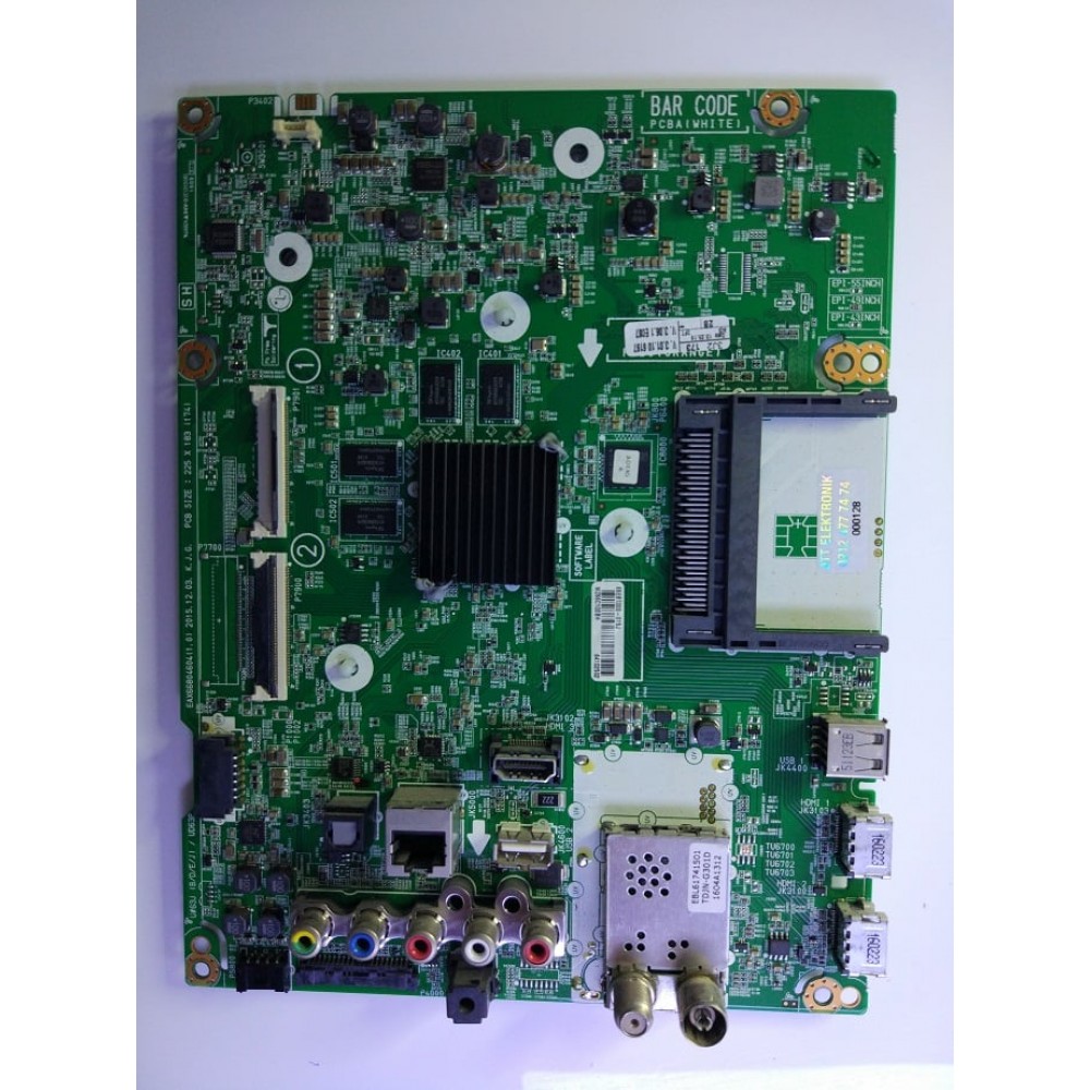 EAX66804604 (1.0), 64102502, 49UH650V, ANAKART, LG, MAİN BOARD